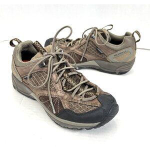 Merrell Avian Light Ventilator Waterproof Hiking Shoes Womens Size 6.5 Brown